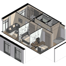 Квартира 65,8 м², 3-комнатные - изображение 4