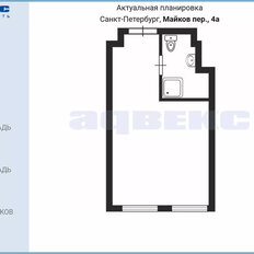 Квартира 20,2 м², студия - изображение 3