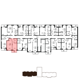 46,7 м², 1-комнатная квартира 5 495 390 ₽ - изображение 25