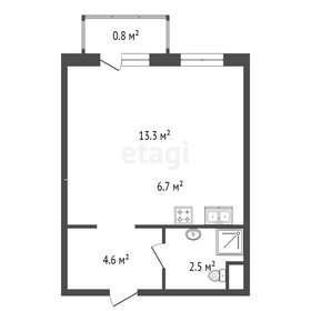 Квартира 27,8 м², студия - изображение 1