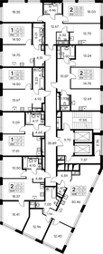 56,9 м², 2-комнатная квартира 21 670 000 ₽ - изображение 18