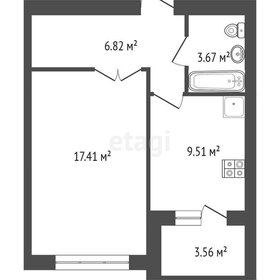 27,5 м², 1-комнатная квартира 2 750 000 ₽ - изображение 55