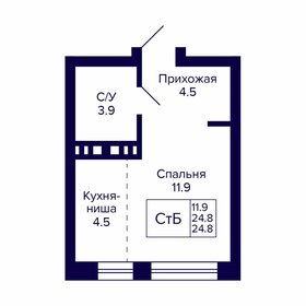 Купить однокомнатную квартиру с высокими потолками в Воронеже - изображение 6