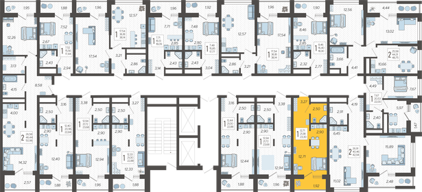 24 м², квартира-студия 10 050 000 ₽ - изображение 124