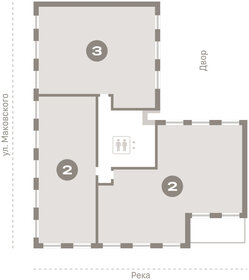 178,7 м², 3-комнатная квартира 34 270 000 ₽ - изображение 2