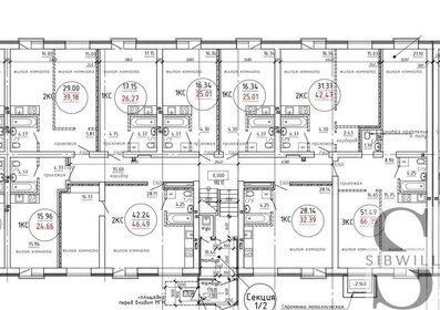 41,8 м², 1-комнатная квартира 3 700 000 ₽ - изображение 70