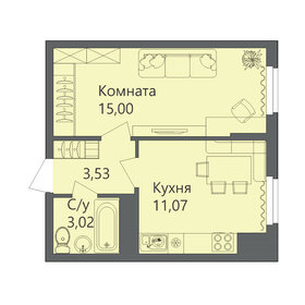 47 м², 1-комнатная квартира 35 000 ₽ в месяц - изображение 59