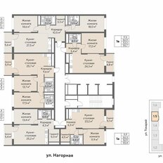 Квартира 52,9 м², 1-комнатная - изображение 3
