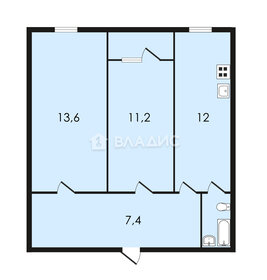 Квартира 47,8 м², 2-комнатная - изображение 1