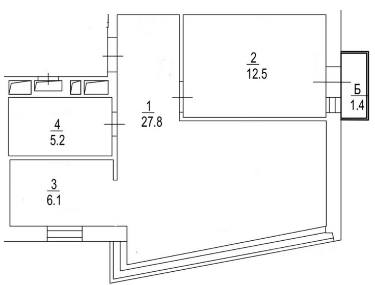 53 м², 2-комнатные апартаменты 14 980 000 ₽ - изображение 32