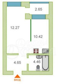 34,5 м², квартира-студия 3 300 000 ₽ - изображение 78