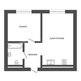 Квартира 35,4 м², 1-комнатная - изображение 1