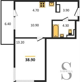 37,7 м², 1-комнатная квартира 5 163 015 ₽ - изображение 26