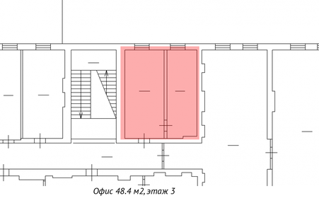 48,4 м², офис - изображение 5