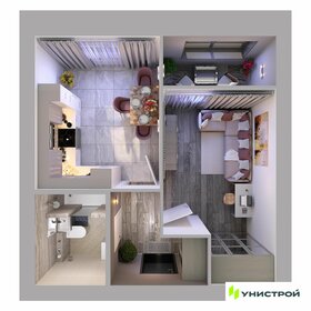 Квартира 34,4 м², 1-комнатная - изображение 1