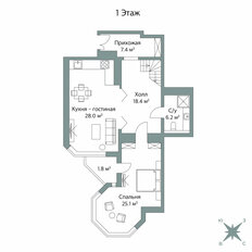 Квартира 166 м², 4-комнатная - изображение 2