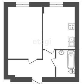 Квартира 31,7 м², 1-комнатная - изображение 2