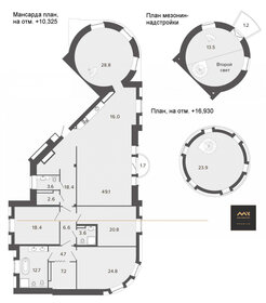 227 м², 4-комнатная квартира 159 000 000 ₽ - изображение 98