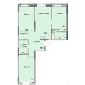 100 м², 3-комнатная квартира 7 700 000 ₽ - изображение 16