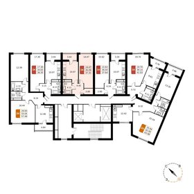 36,5 м², 1-комнатная квартира 5 850 000 ₽ - изображение 54