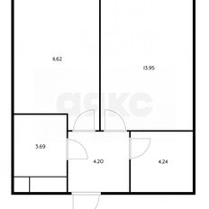 Квартира 37,7 м², 1-комнатная - изображение 2