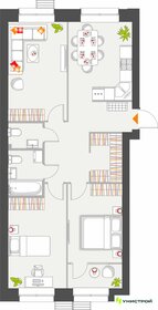 Квартира 75,4 м², 3-комнатная - изображение 1