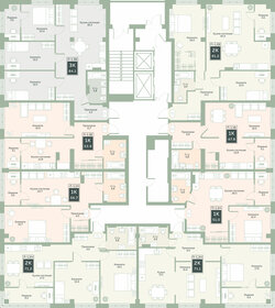 52,7 м², 1-комнатная квартира 4 900 000 ₽ - изображение 47