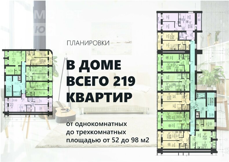 77,8 м², 3-комнатная квартира 10 034 910 ₽ - изображение 1