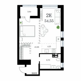 51,5 м², 2-комнатная квартира 10 720 400 ₽ - изображение 10