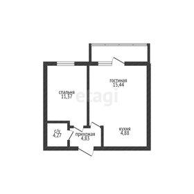 Квартира 42 м², 1-комнатная - изображение 2