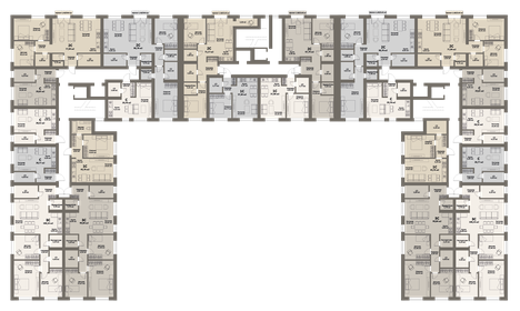 38,7 м², квартира-студия 5 850 000 ₽ - изображение 100