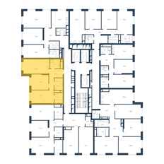 Квартира 72 м², 2-комнатная - изображение 3