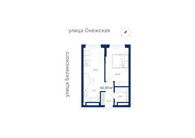 48,9 м², 2-комнатная квартира 9 301 083 ₽ - изображение 23