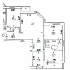 Квартира 157 м², 4-комнатная - изображение 1