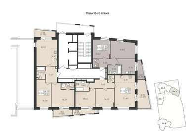 Квартира 54,5 м², 2-комнатная - изображение 2