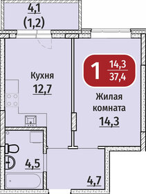 30 м², 1-комнатная квартира 3 199 999 ₽ - изображение 31