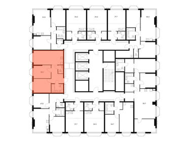 51 м², 2-комнатная квартира 12 990 000 ₽ - изображение 2