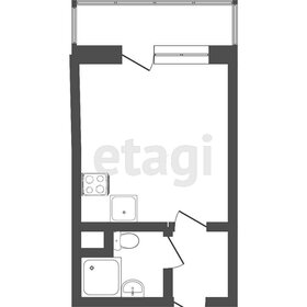 Квартира 24,2 м², студия - изображение 1