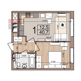 46,4 м², 2-комнатная квартира 6 552 684 ₽ - изображение 10