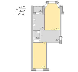 114,4 м², 3-комнатная квартира 10 300 000 ₽ - изображение 123