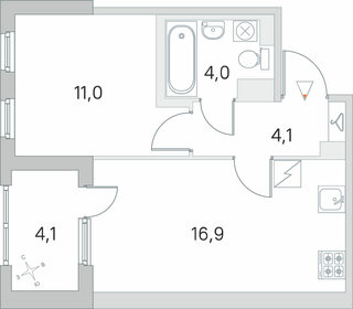 36,6 м², 1-комнатная квартира 8 590 000 ₽ - изображение 84