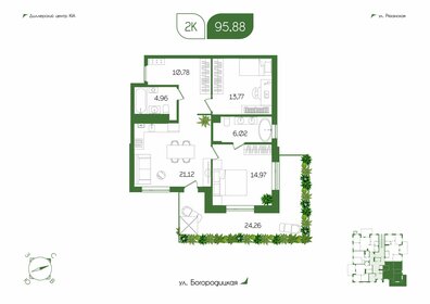 76,5 м², 2-комнатная квартира 10 000 000 ₽ - изображение 64