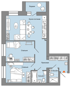 Квартира 80 м², 3-комнатная - изображение 1