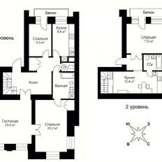 Квартира 127,1 м², 4-комнатная - изображение 4