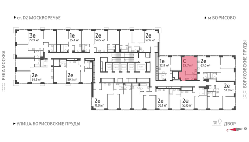 25,7 м², квартира-студия 10 023 077 ₽ - изображение 34