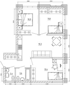 51,2 м², 2-комнатная квартира 4 200 000 ₽ - изображение 112