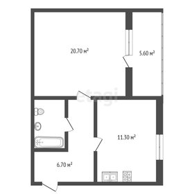 40,4 м², 1-комнатная квартира 4 850 000 ₽ - изображение 41