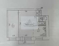 Квартира 30,2 м², 1-комнатная - изображение 2