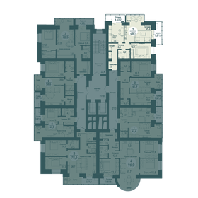 58,1 м², 2-комнатная квартира 13 290 000 ₽ - изображение 87