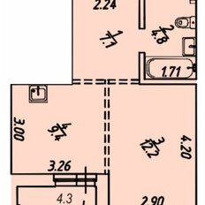 Квартира 37,8 м², 1-комнатная - изображение 4